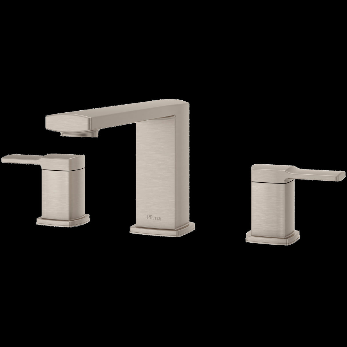 Deckard 2-Handle Roman Tub Trim in Brushed Nickel