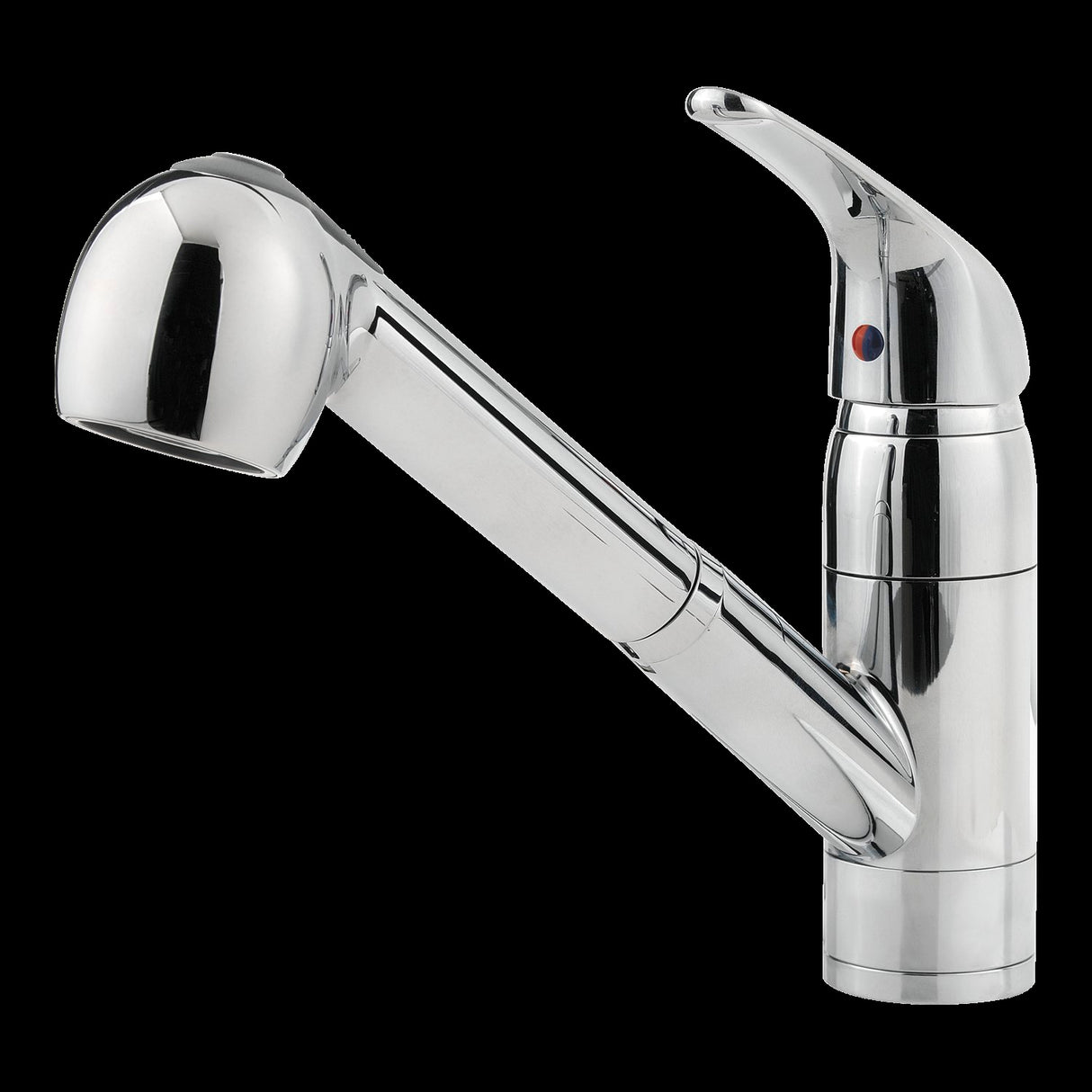 Pfirst Series 1-Handle Pull-Out Kitchen Faucet in Polished Chrome