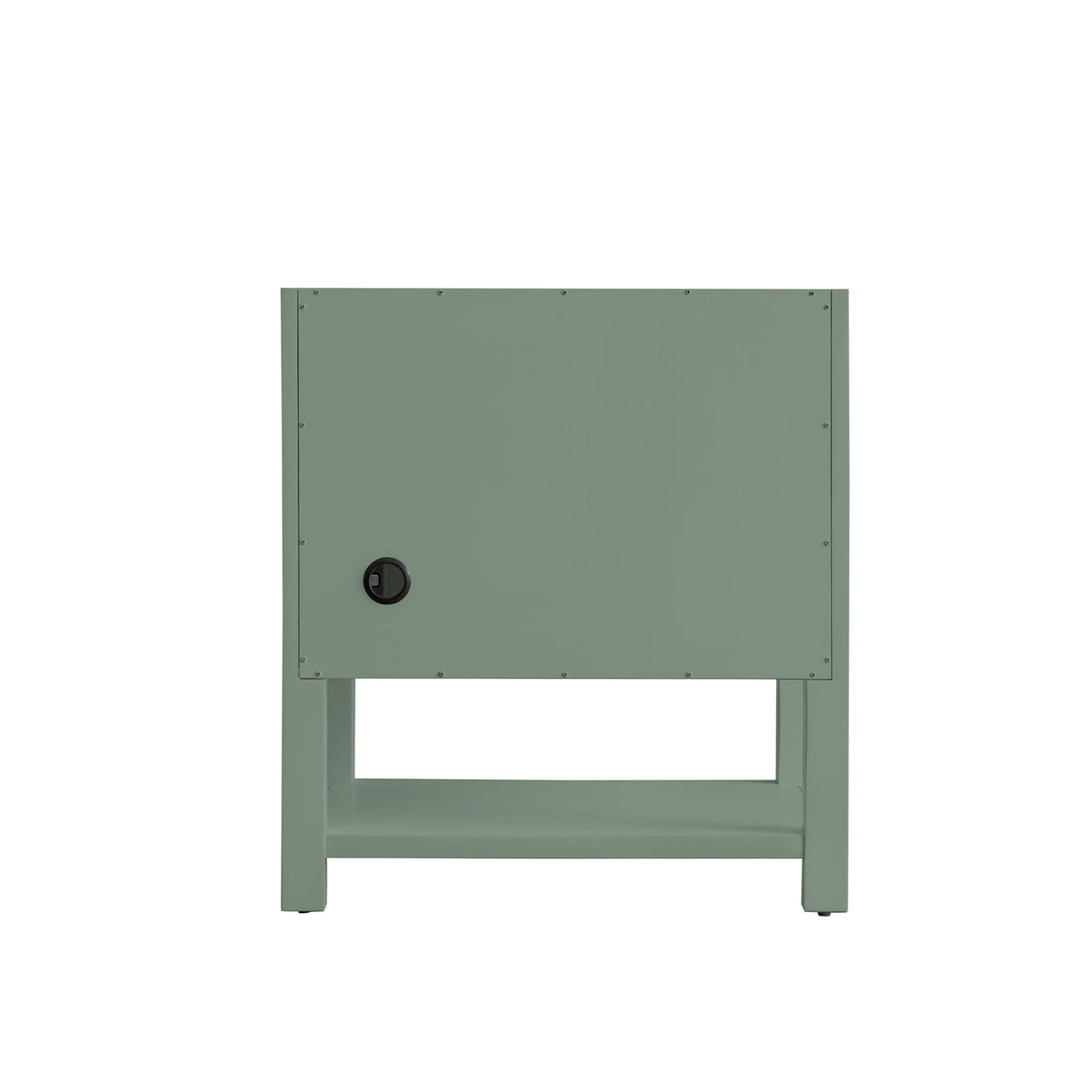 Breckenridge 30" Single Vanity, Smokey Celadon w/ 3 CM White Zeus Top