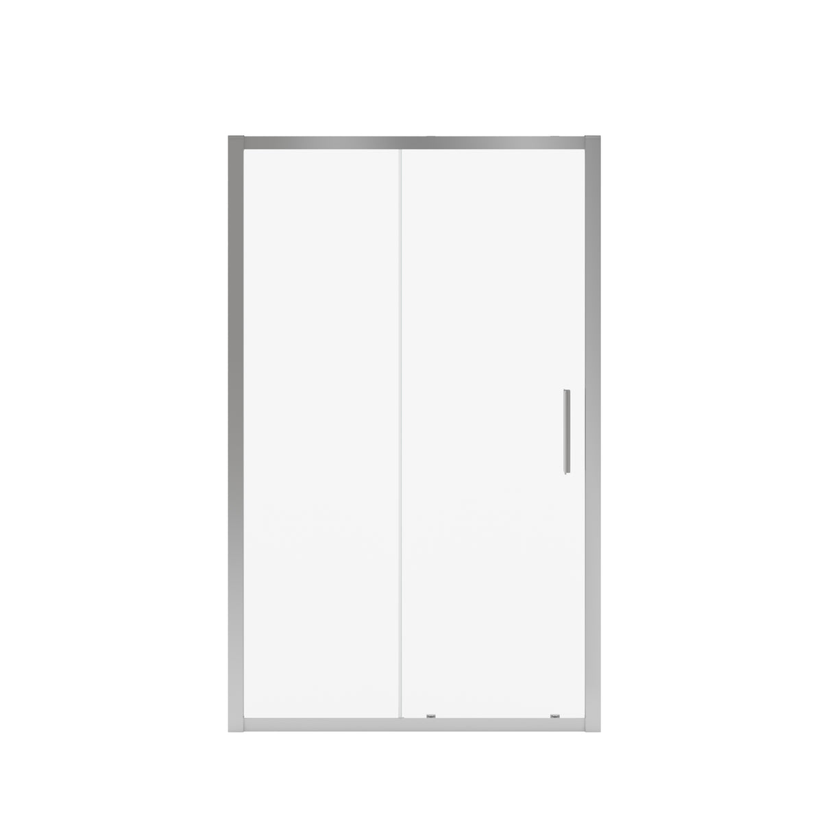 MAAX 135241-900-084-000 Connect 43 ½-45 x 72 in. 6mm Sliding Shower Door for Alcove Installation with Clear glass in Chrome
