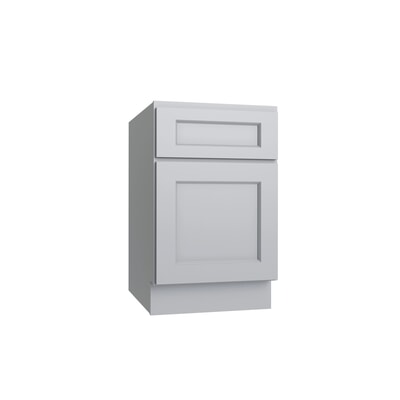 Brooklyn Gray Desk Drawer Base - 18" W x 29.5" H x 24" D