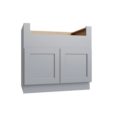 Brooklyn Gray Farm Sink Base Cabinet - 36" W