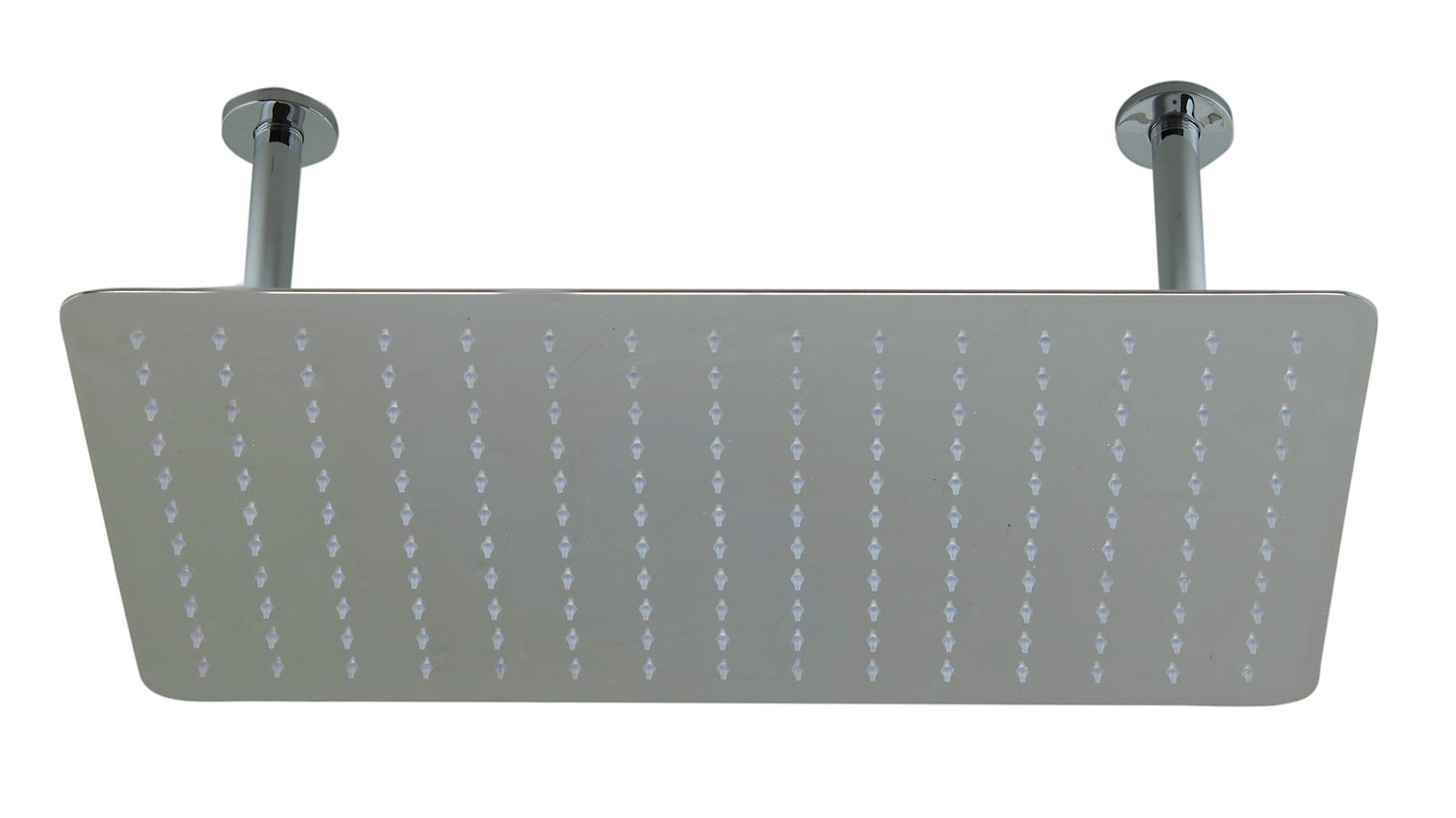 ALFI brand RAIN2012-PSS 20" Rectangular Polished Solid Stainless Steel Ultra Thin Rain Shower Head