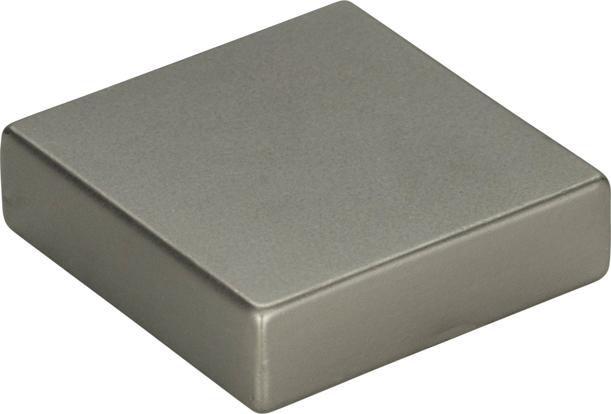 Atlas Homewares Thin Square Knob 1 1/4 Inch Slate