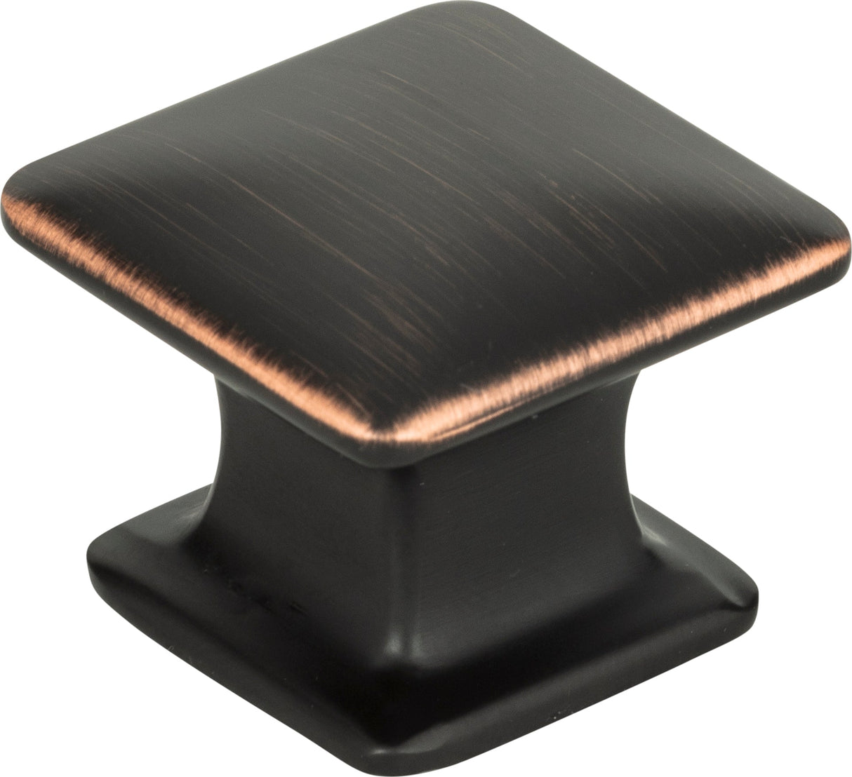 Atlas Homewares Alcott Square Knob 1 1/4 Inch Venetian Bronze