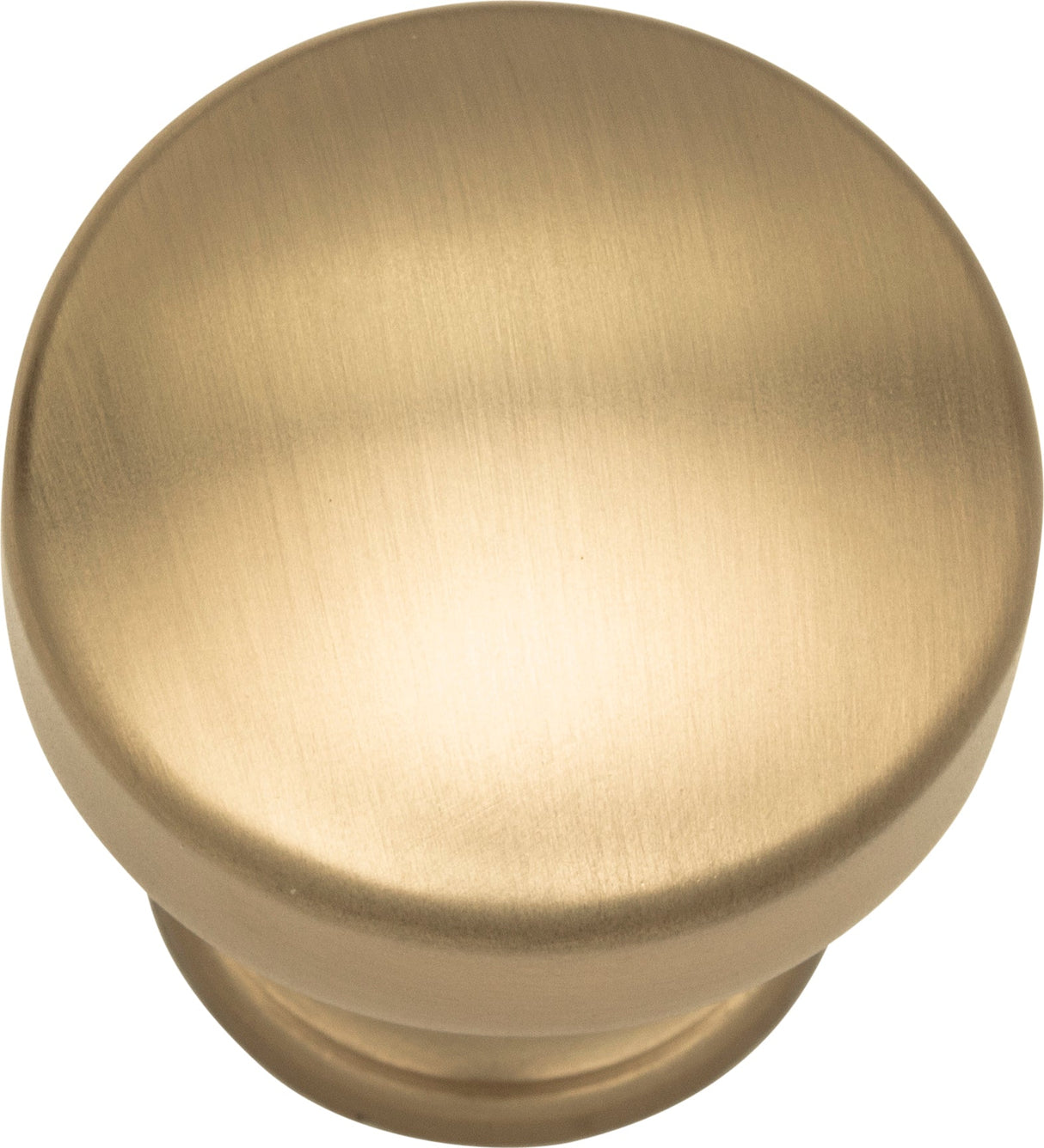 Atlas Homewares Browning Round Knob 1 1/4 Inch Champagne