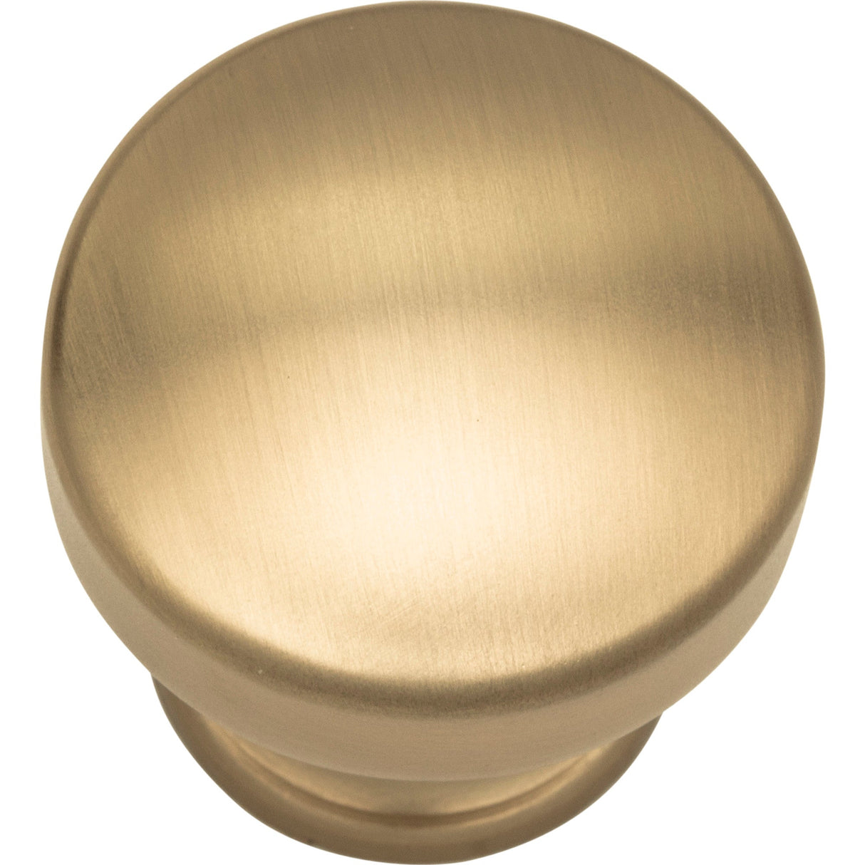 Atlas Homewares Browning Round Knob 1 1/4 Inch Champagne