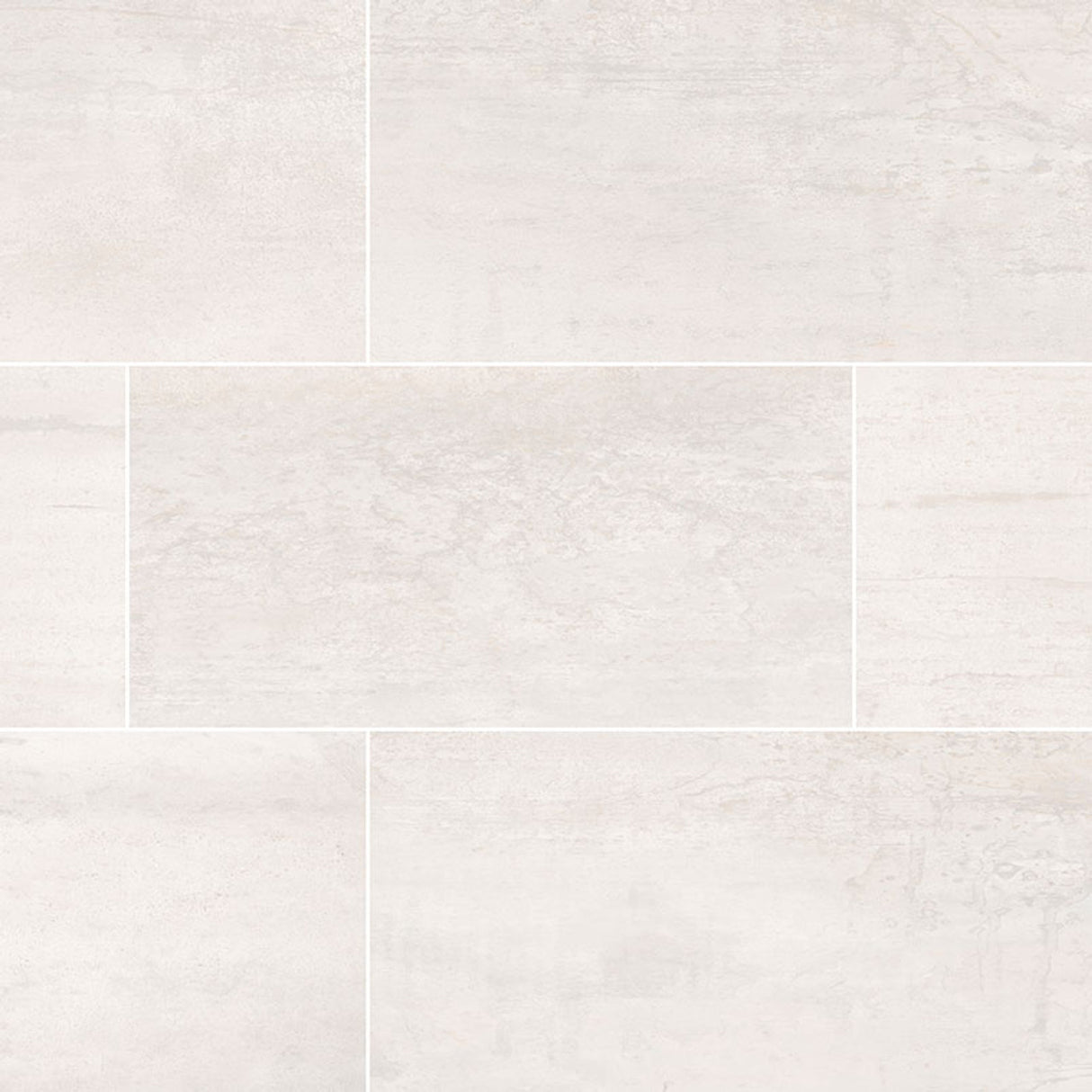 Oxide Blanc 12"X24" Glazed Porcelain Floor and Wall Tile - MSI Collection OXIDE BLANC 12X24 (Case)