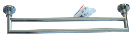 Blu Y1T9902 18 inch dual towel bar chrome