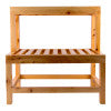 ALFI brand AB4402 20" Double Wooden Stepping Stool Multi-Purpose Accessory