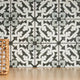 MSI encaustic collection 8x8 matte glazed porcelain floor wall tile NBRI8X8 product shot multiple tiles angle view
