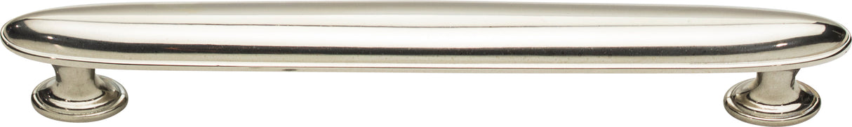 Atlas Homewares Austen Oval Pull 6 5/16 Inch (c-c) Polished Nickel