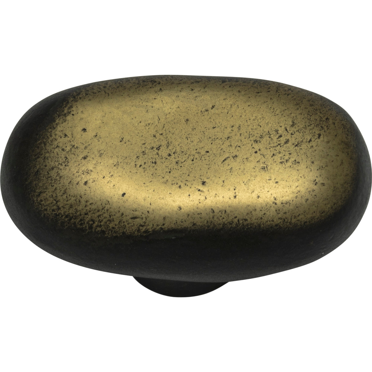 Atlas Homewares Distressed Oval Knob 1 11/16 Inch Antique Bronze