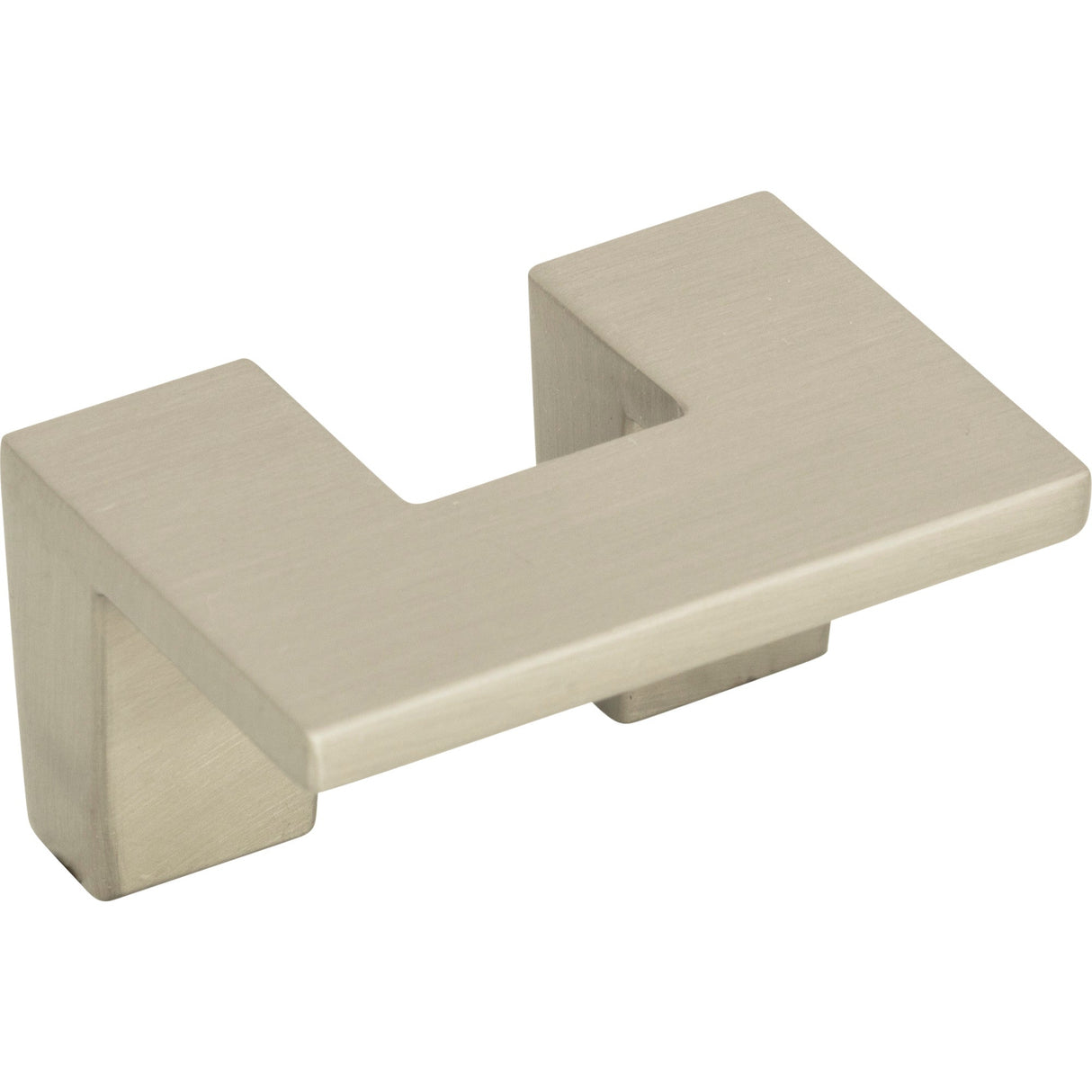 Atlas Homewares U Turn Knob 1 1/4 Inch (c-c) Brushed Nickel