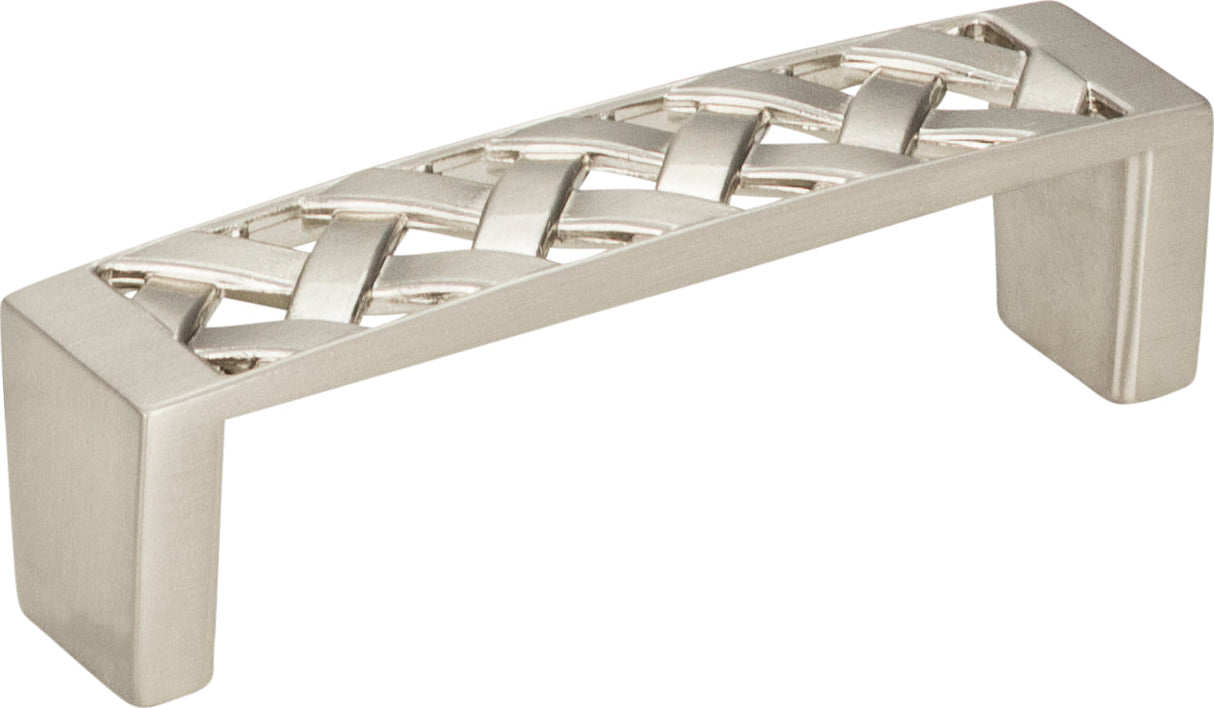 Atlas Homewares Lattice Pull 3 Inch (c-c) Brushed Nickel
