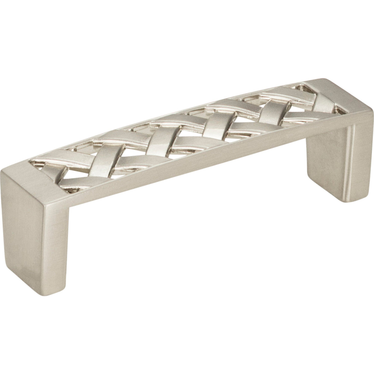 Atlas Homewares Lattice Pull 3 Inch (c-c) Brushed Nickel