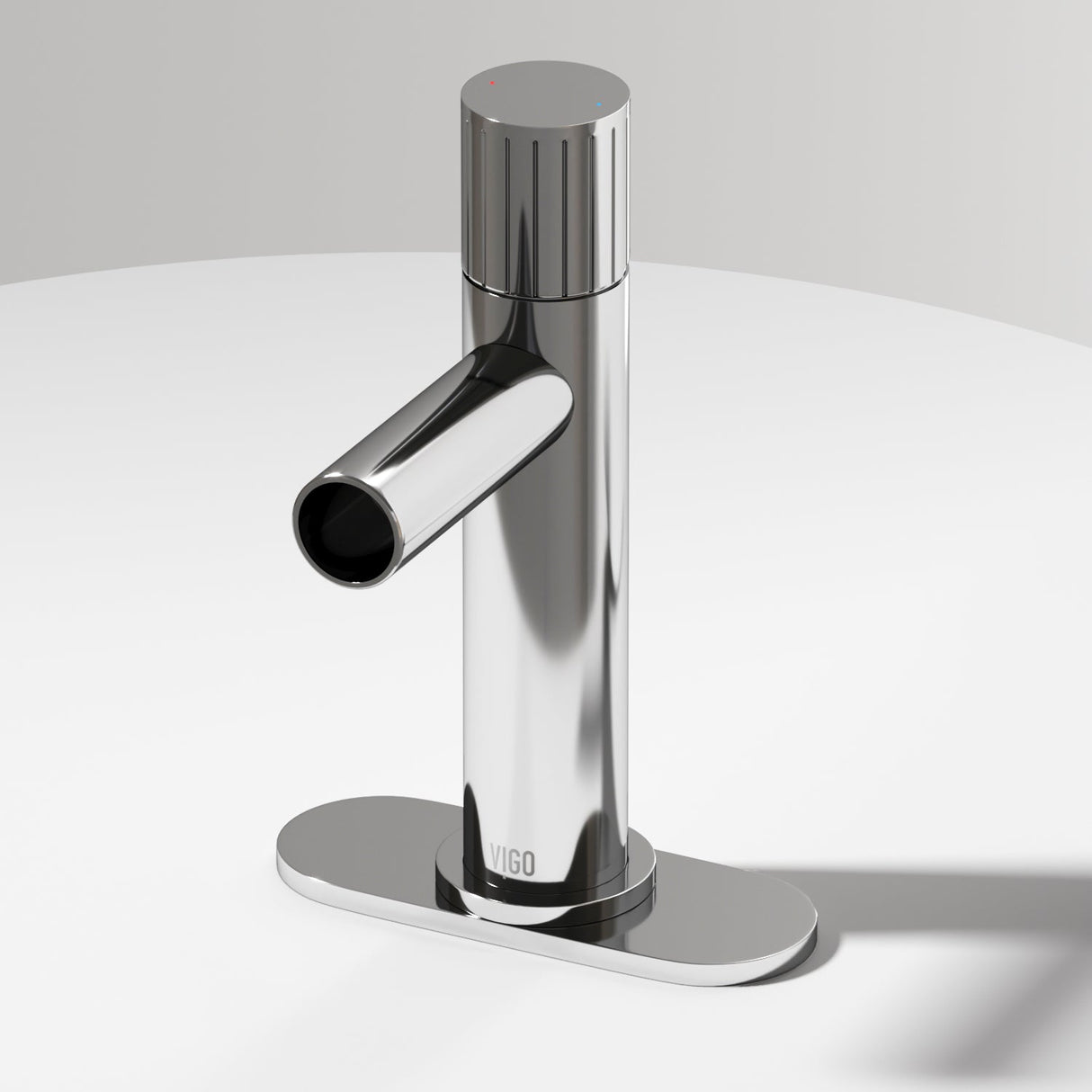 VIGO Ashford Single Hole Bathroom Faucet in Chrome VG01052CHK1