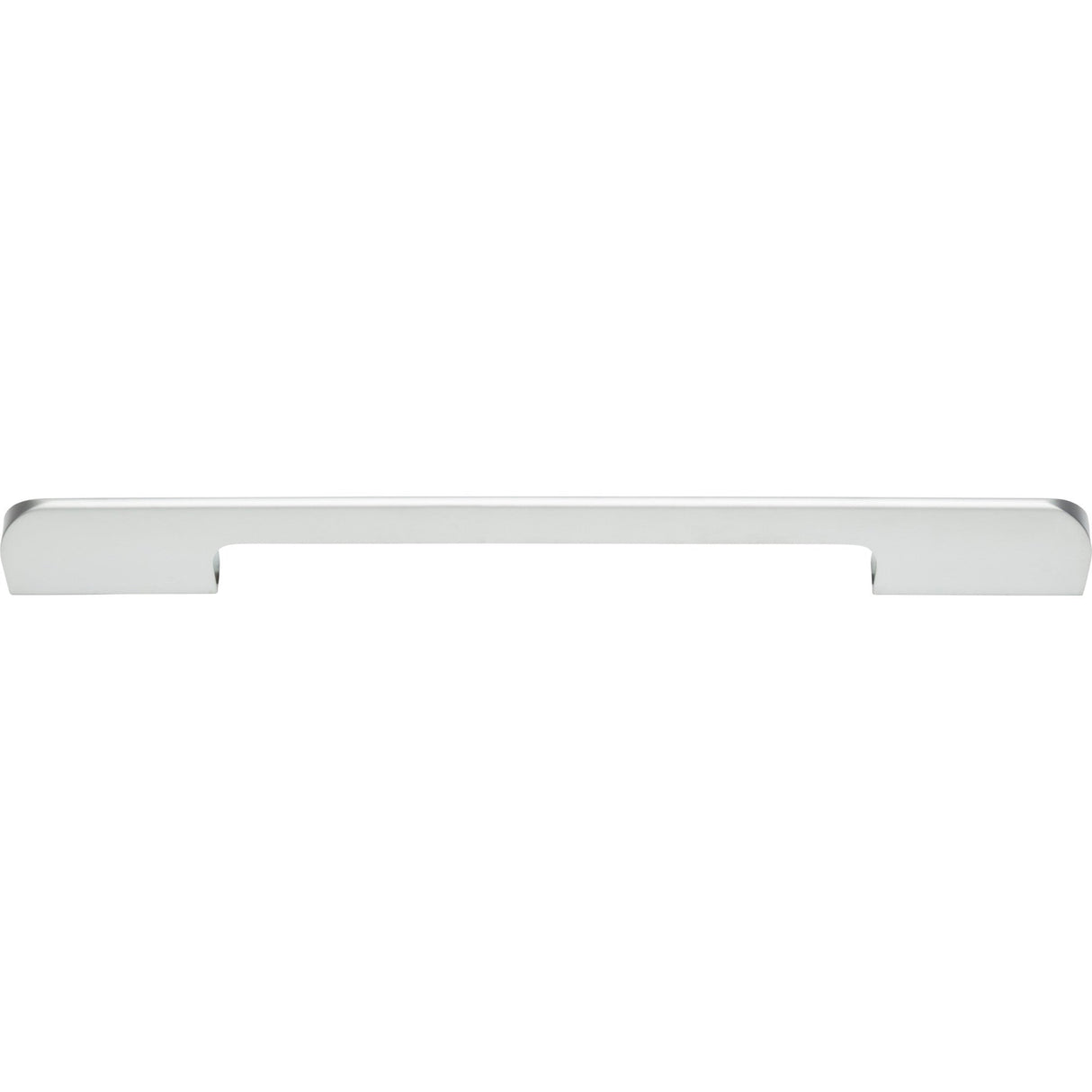 Atlas Homewares Round Thin Pull 8 13/16 Inch (c-c) Matte Chrome