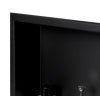ALFI brand 16" x 16" Black Matte Stainless Steel Square Single Shelf Bath Shower Niche