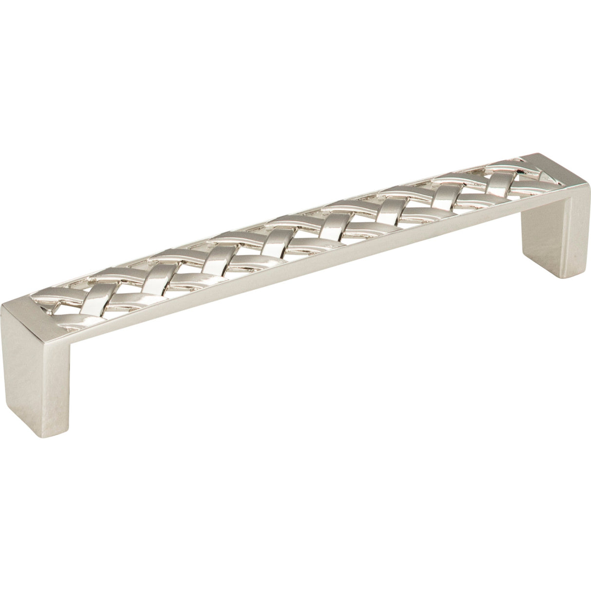 Atlas Homewares Lattice Pull 5 1/16 Inch (c-c) Polished Nickel