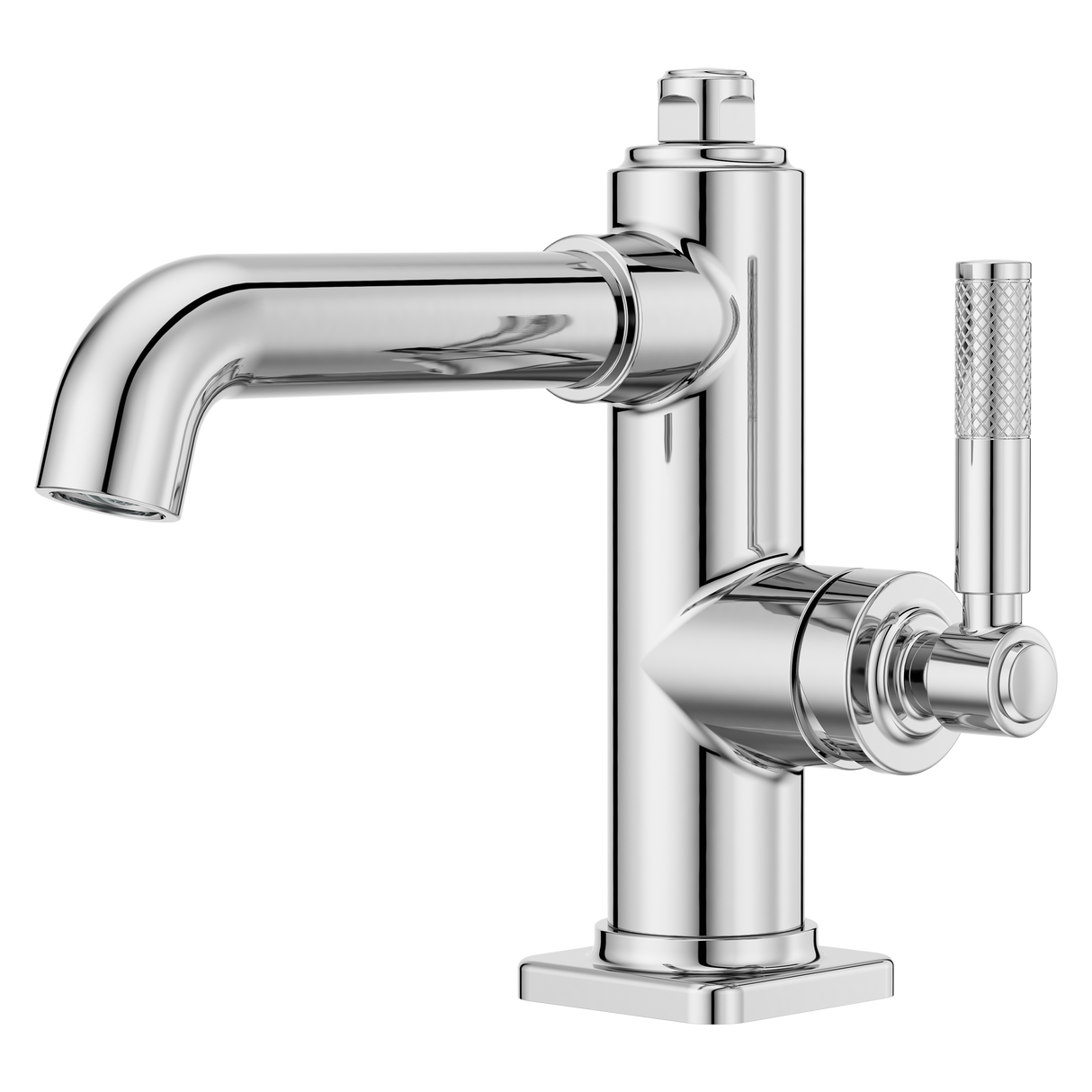 Hillstone Single Control 4" Centerset Bathroom Faucet in Polished Chrome