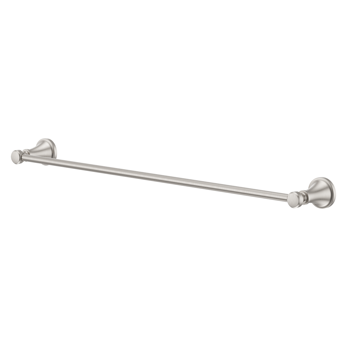 Universal Traditional 24" Towel Bar in Spot Defense Brushed Nickel