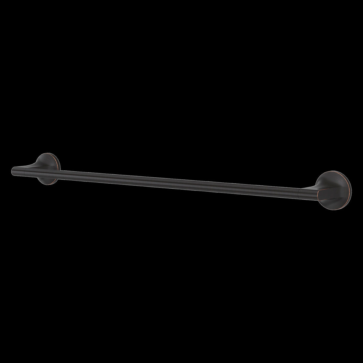 Pfirst Modern 24" Towel Bar in Tuscan Bronze
