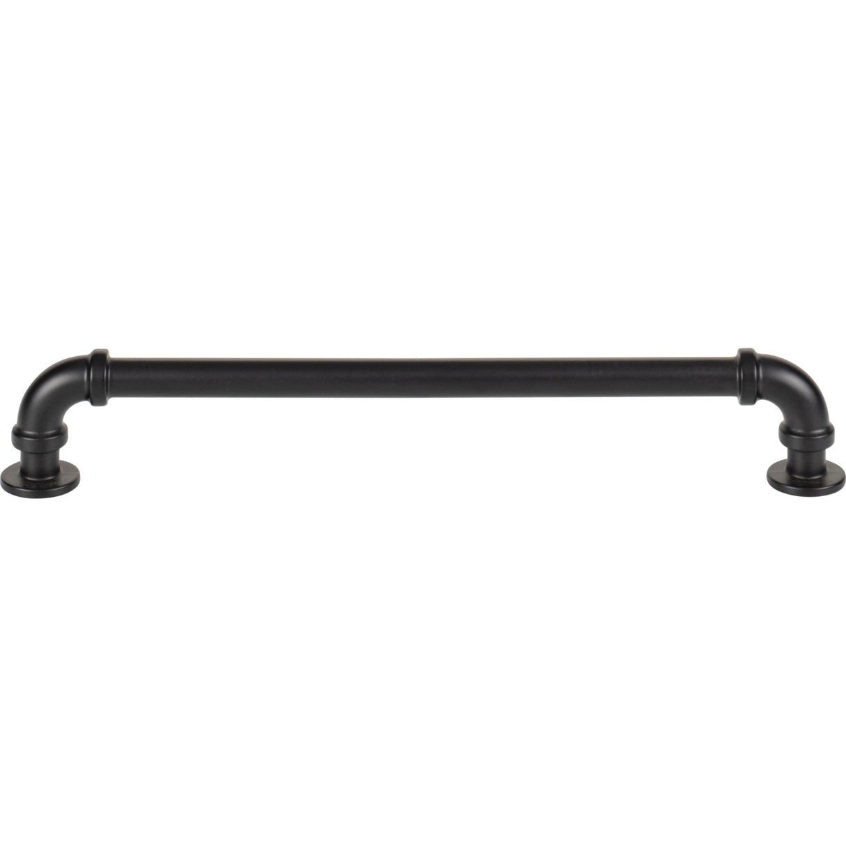 Atlas Homewares Steam Punk Pull 7 9/16 Inch (c-c) Matte Black