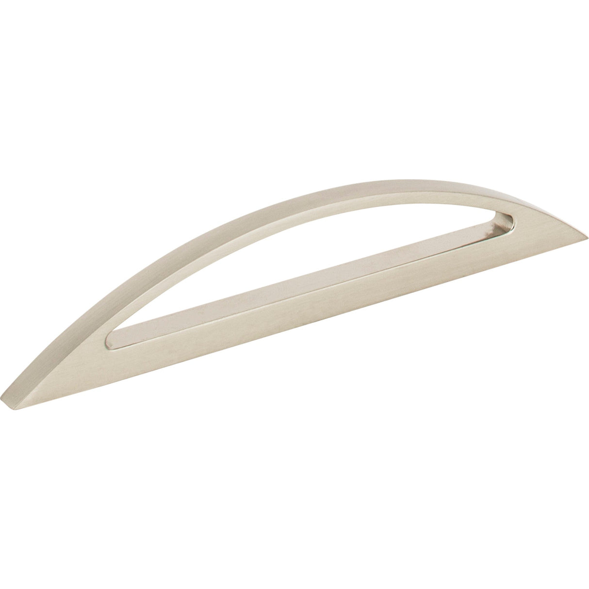 Atlas Homewares Moon Pull 3 3/4 Inch (c-c) Brushed Nickel