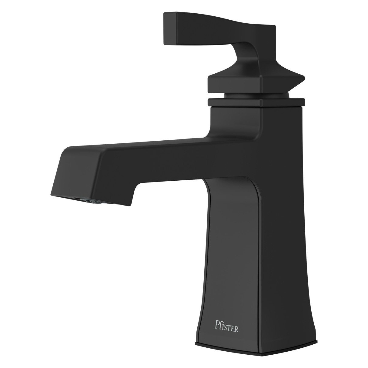 Holliston Single Control Bathroom Faucet in Spot Defense Matte Black