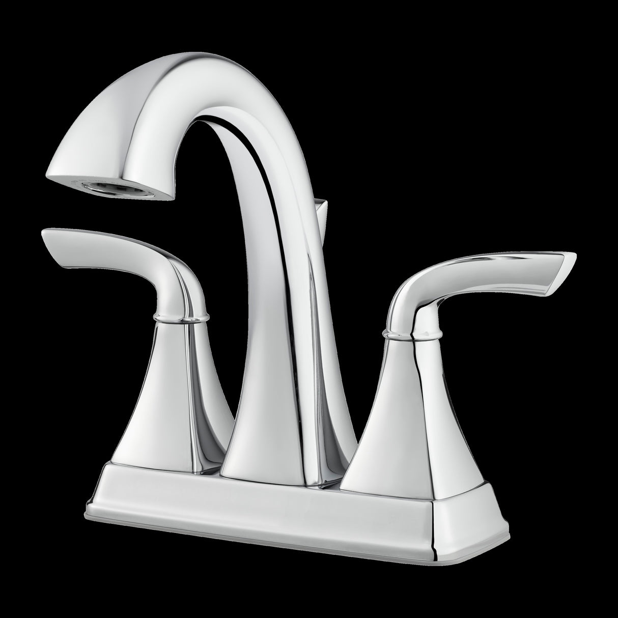 Bronson 2-Handle 4" Centerset Bathroom Faucet in Polished Chrome