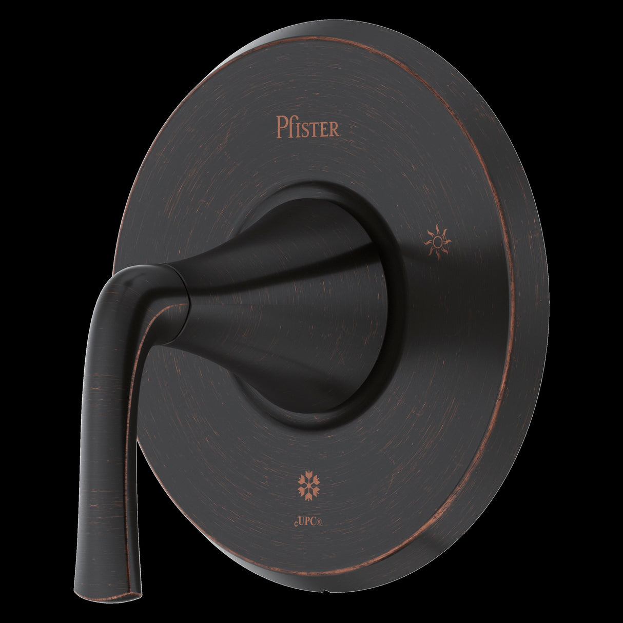 McAllen 1-Handle Tub & Shower Valve Only Trim Kit in Tuscan Bronze