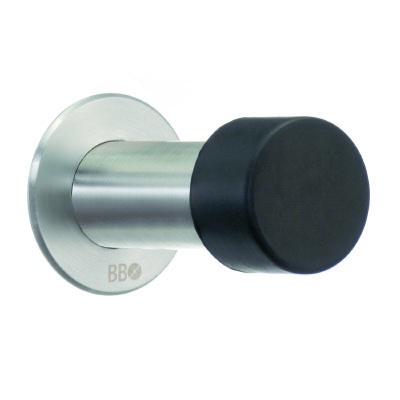 Smedbo Beslagsboden Door Stop in Brushed Stainless Steel