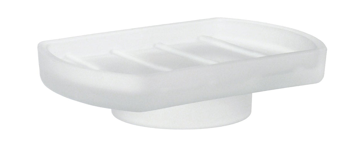 Smedbo Xtra Spare Frosted Glass Soap Dish