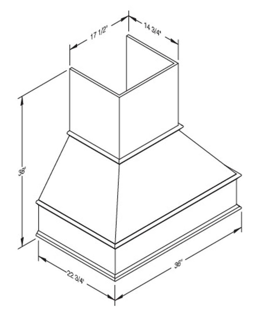 Cab-Tec Sturbridge Caramel Kitchen Cabinet - SBC-NRH36