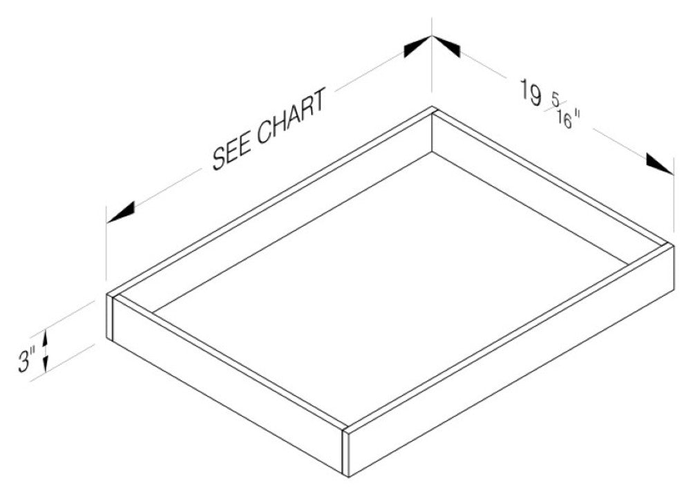 Cab-Tec Shaker Navel Kitchen Cabinet - SN-RD42