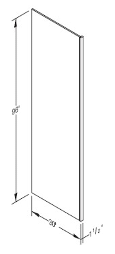 Cab-Tec Shaker White Kitchen Cabinet - SW-REP9630