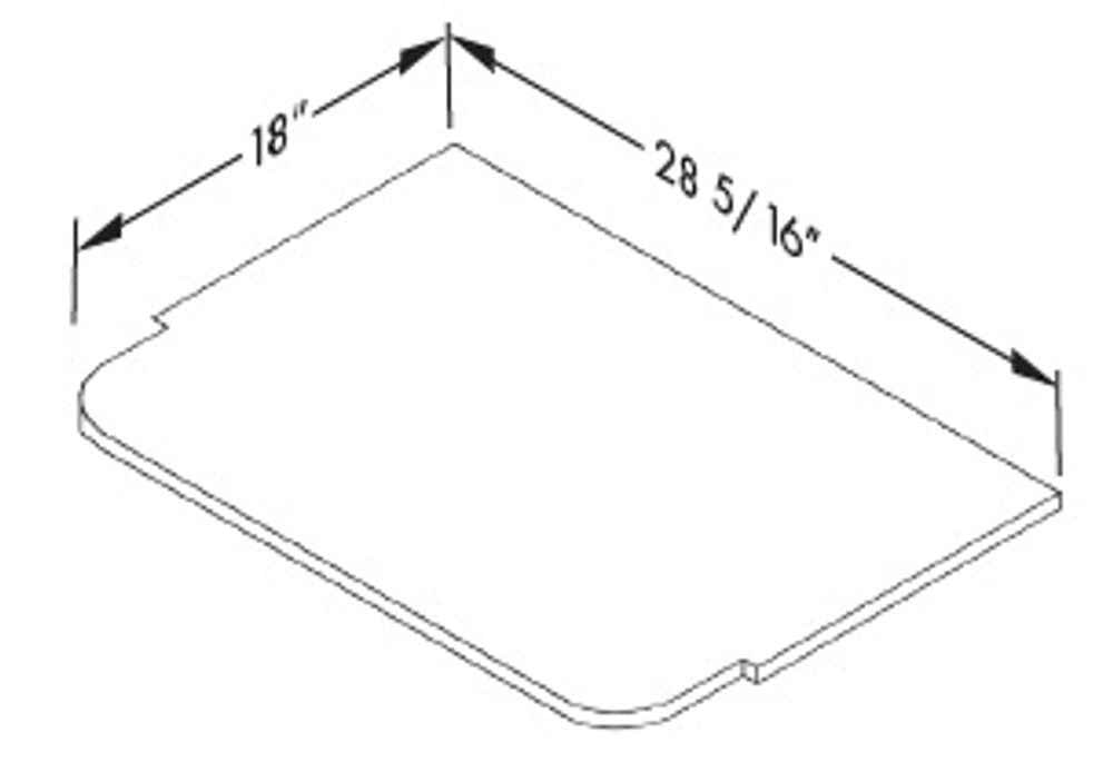 Cab-Tec Shaker White Kitchen Cabinet - SW-WMSF30
