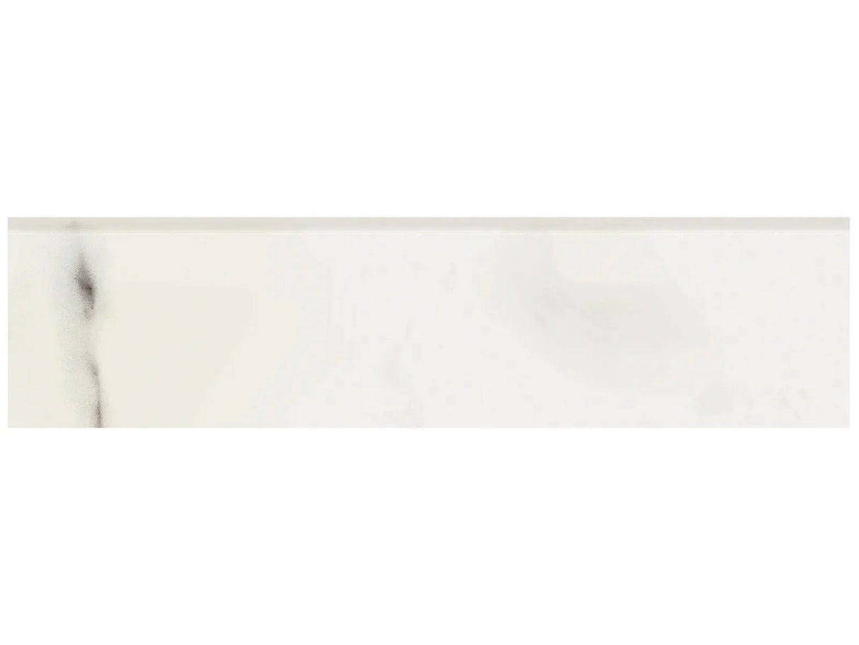 Anatolia Tile 3X12 Bn Mayfair Calacatta Oro Honed Bullnose 4502-0118-1 ** ** Calacatta Oro 3x12 Bullnose Matte - premium natural stone mosaic tile from Anatolia Tile, available at PoshHaus showroom in Keene, NH