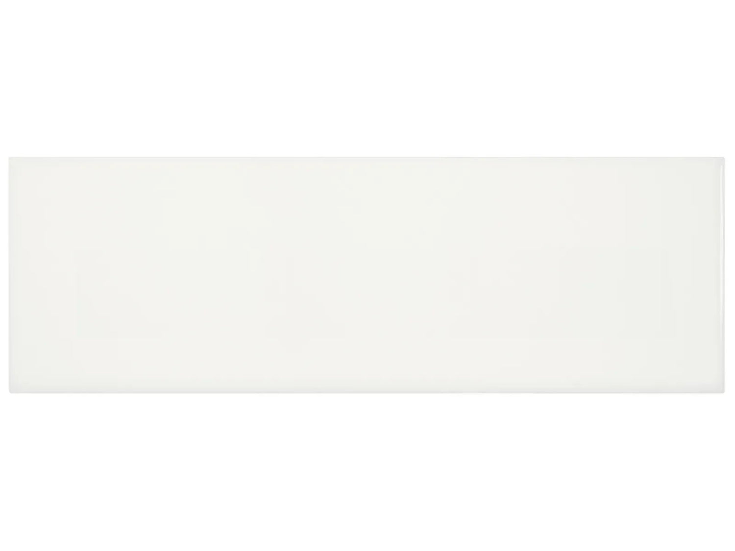 Anatolia Tile 4 X 12 Soho Canvas White Glossy Glazed Ceramic Wall Tile 4000-0172-0 Canvas White 4x12 - premium natural stone mosaic tile from Anatolia Tile, available at PoshHaus showroom in Keene, NH