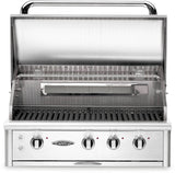 Capital 36" Precision Series Freestanding Natural Gas/Liquid Propane Grill with Standard and Infrared Burners in Stainless Steel (CG36RFSN/L) Grills Capital Natural Gas Built-In 