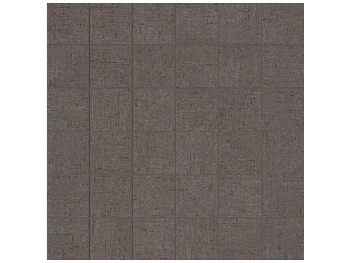 Anatolia Tile 2X2 Keaton Carbon Matte 36 Piece Ceramic Mosaics. 1 Sheet = 1.16 Sq. Ft. 4001-0012-0 (69-221) Carbon 2x2 - premium natural stone mosaic tile from Anatolia Tile, available at PoshHaus showroom in Keene, NH