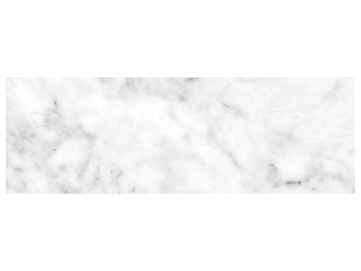 Anatolia Tile 4X12 La Marca Carrara Polished & Rectified 4500-0899-0 Carrara Gioia 4x12 Polished - premium natural stone mosaic tile from Anatolia Tile, available at PoshHaus showroom in Keene, NH