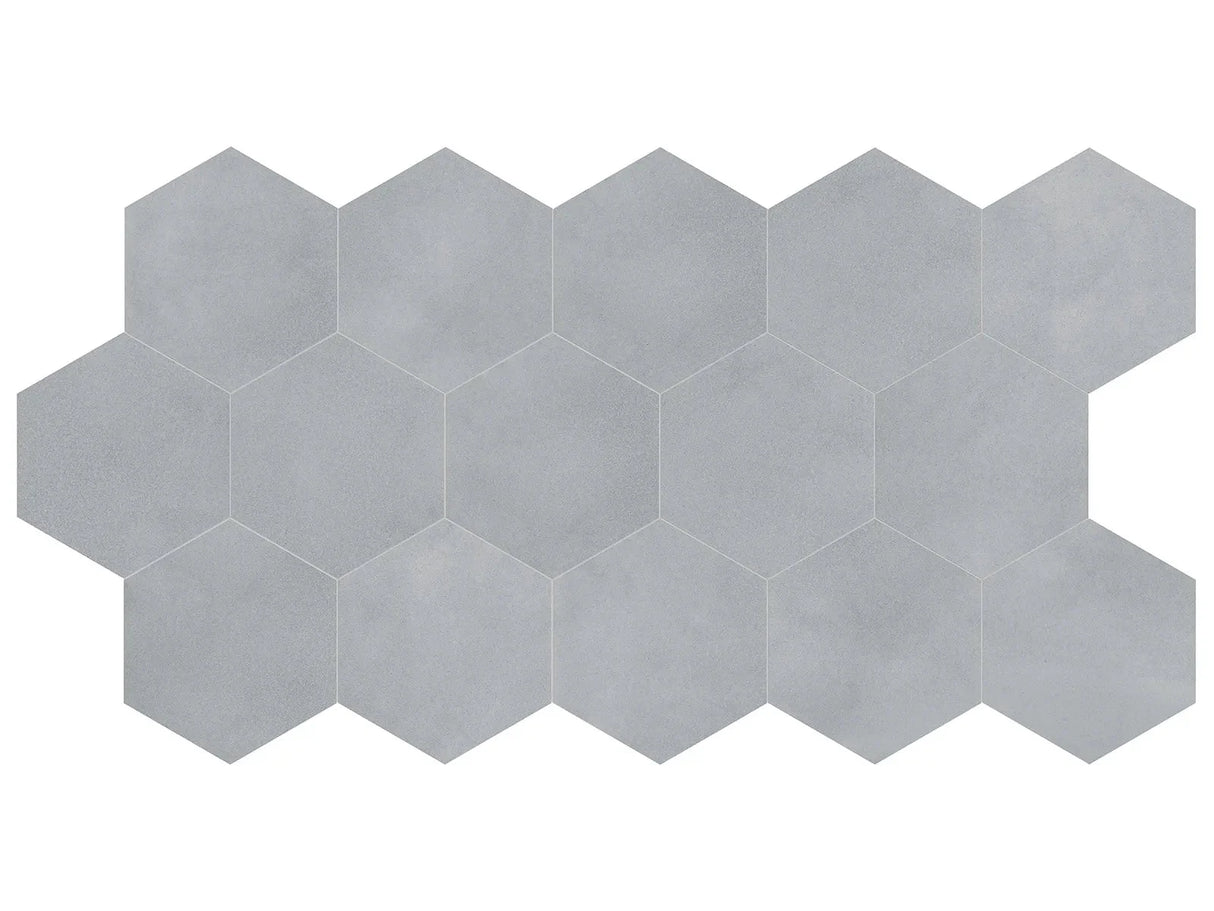 Anatolia Tile 8 Hex Tapestri Cashmere 4500-0981-0 Hexagon In Cashmere Hexagon 8.5x8.5 - premium natural stone mosaic tile from Anatolia Tile, available at PoshHaus showroom in Keene, NH