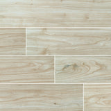 Catalina maple 8x48 polished porcelain floor and wall tile NCATMAP8X48P-N product shot multiple tiles angle view