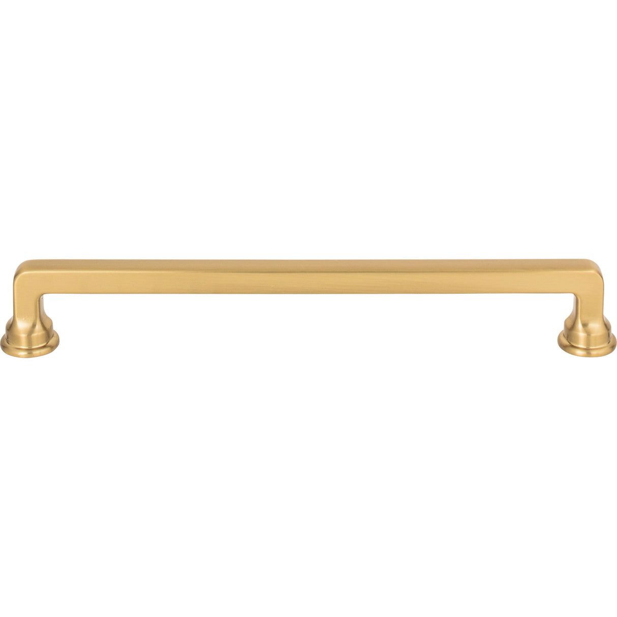 Atlas Homewares Oskar Pull 7 9/16 Inch (c-c) Warm Brass