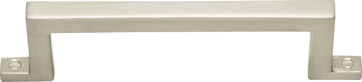 Atlas Homewares Campaign Bar Pull 3 3/4 Inch (c-c) Brushed Nickel