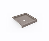 Swanstone SS-3232 32 x 32 Swanstone Alcove Shower Pan with Center Drain Clay SF03232MD.212