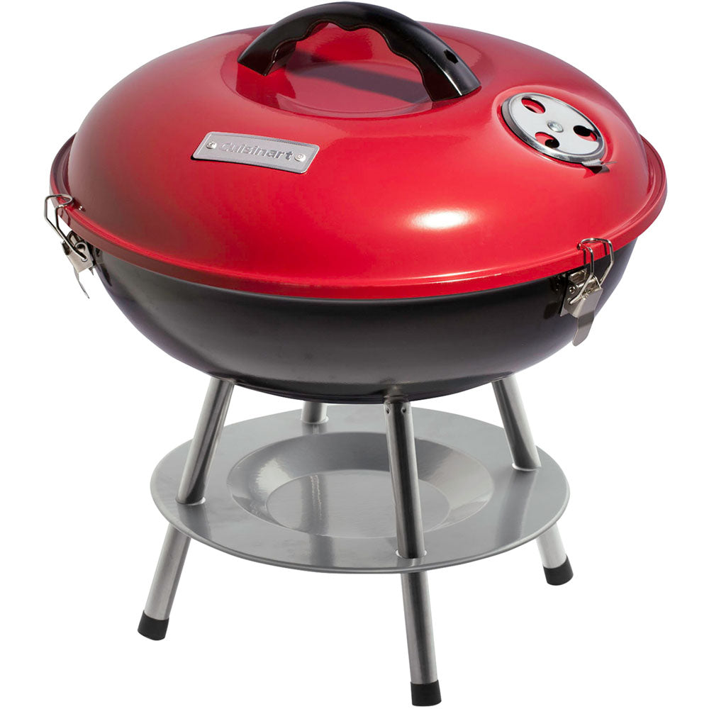 Cuisinart Grill CCG-190RB 14" Charcoal Grill Red/Black