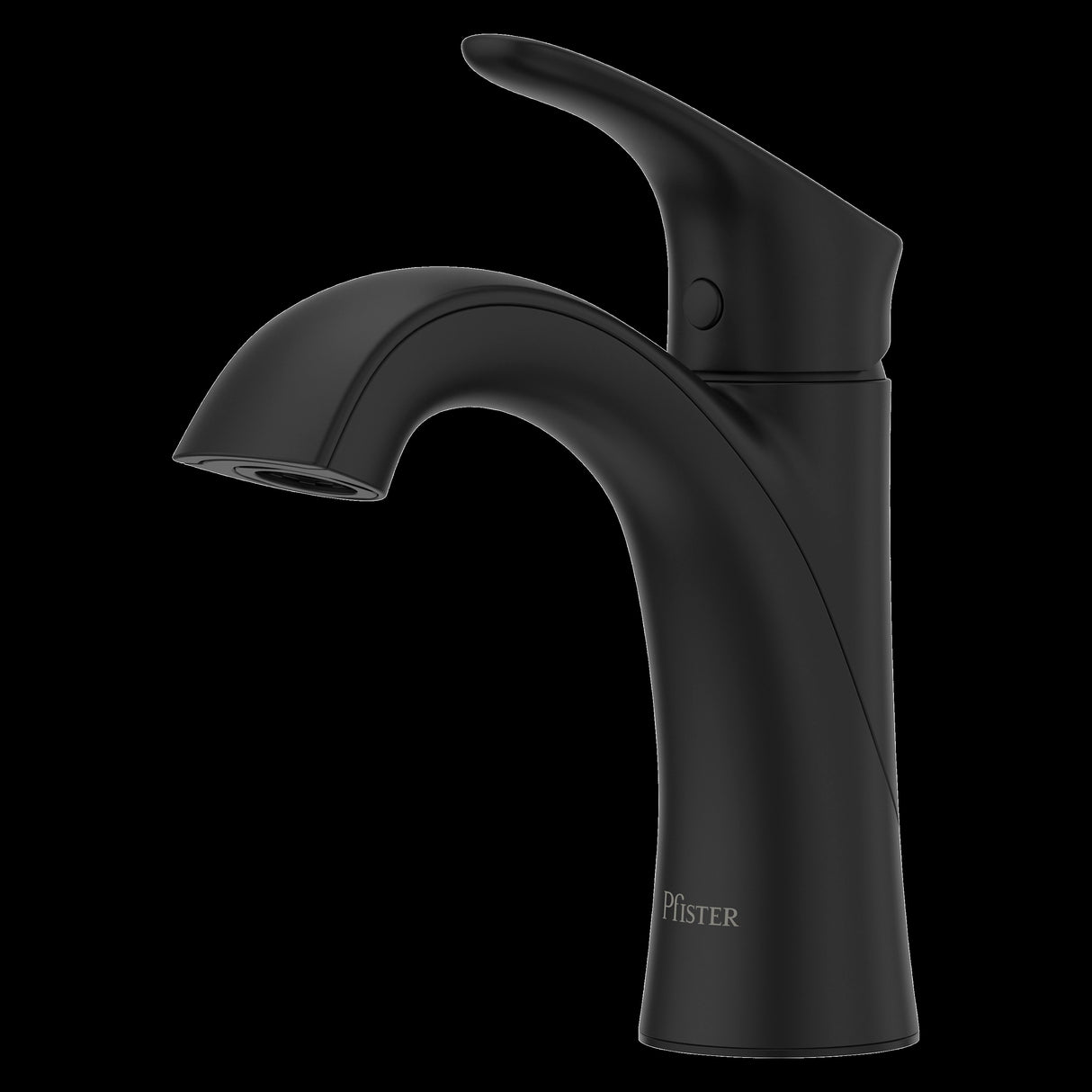 Weller Single Control Bathroom Faucet in Matte Black